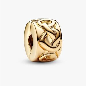 Pandora Knotted Hearts Clip Charm